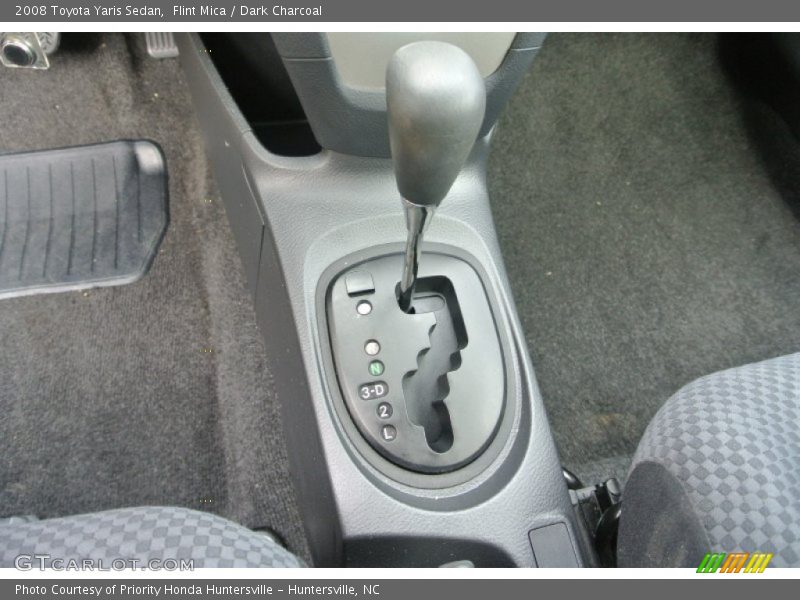 Flint Mica / Dark Charcoal 2008 Toyota Yaris Sedan