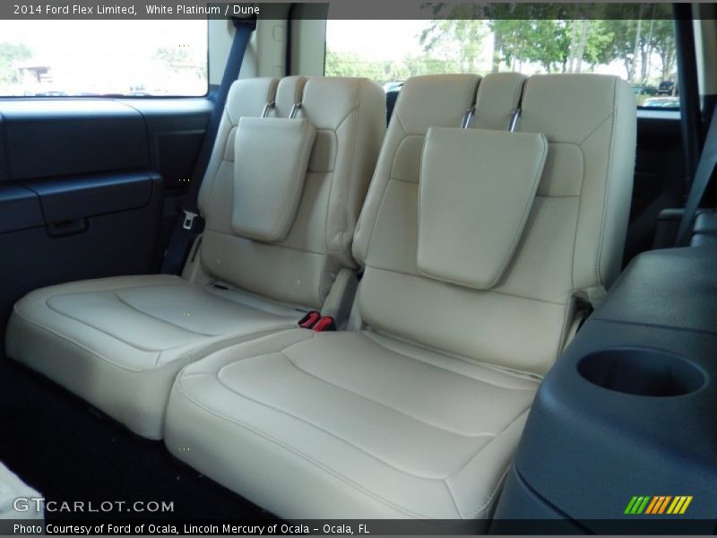 White Platinum / Dune 2014 Ford Flex Limited