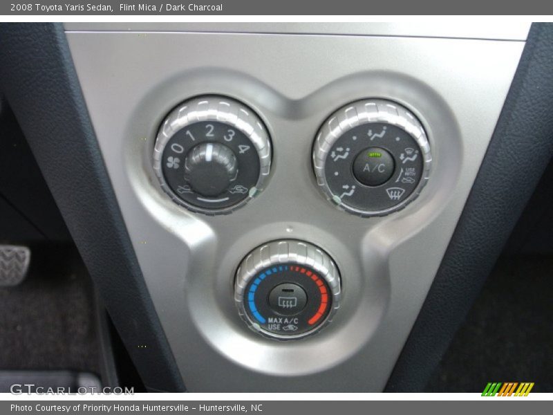 Flint Mica / Dark Charcoal 2008 Toyota Yaris Sedan