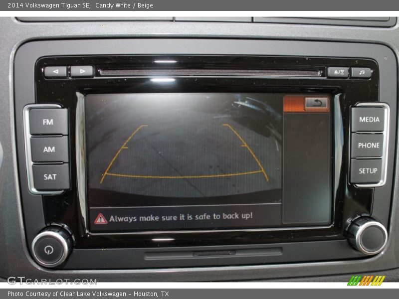 Candy White / Beige 2014 Volkswagen Tiguan SE