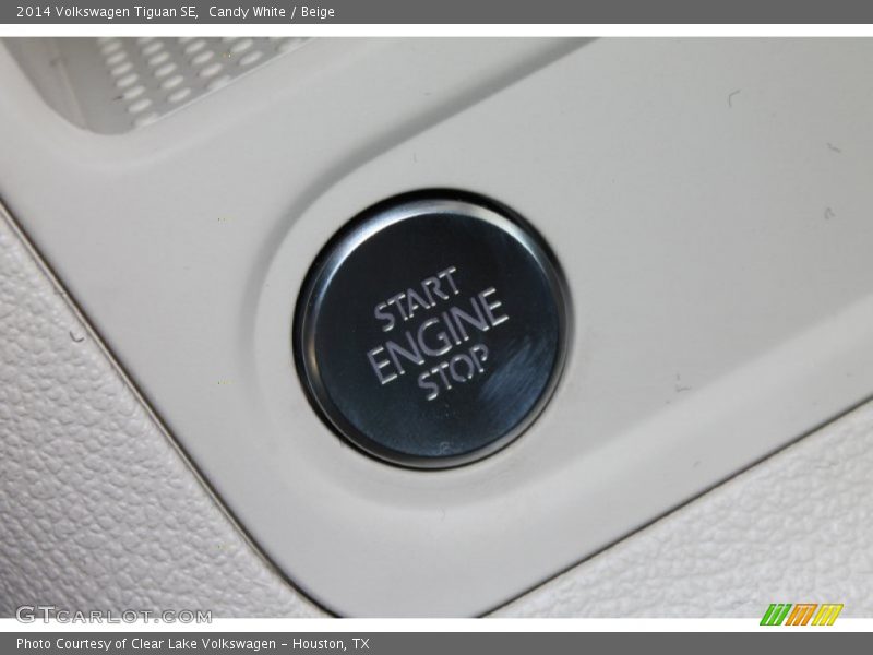 Candy White / Beige 2014 Volkswagen Tiguan SE