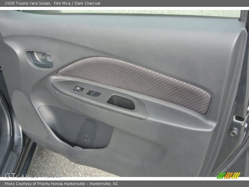 Flint Mica / Dark Charcoal 2008 Toyota Yaris Sedan