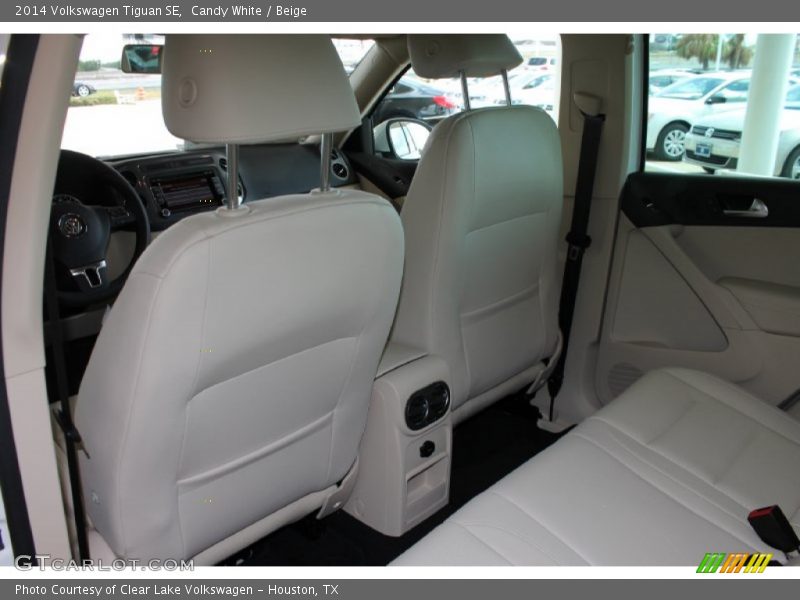 Candy White / Beige 2014 Volkswagen Tiguan SE