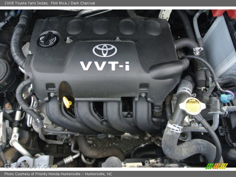 Flint Mica / Dark Charcoal 2008 Toyota Yaris Sedan