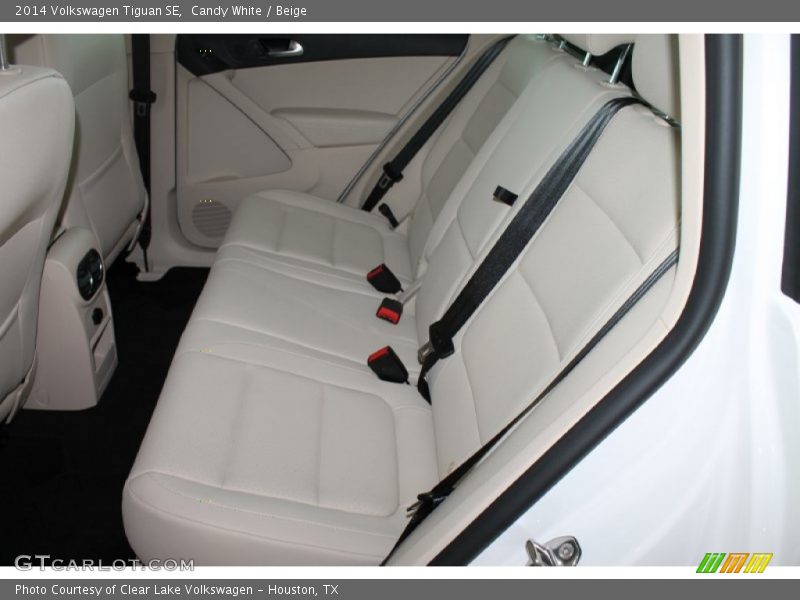 Candy White / Beige 2014 Volkswagen Tiguan SE