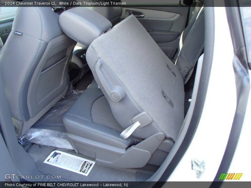 White / Dark Titanium/Light Titanium 2014 Chevrolet Traverse LS