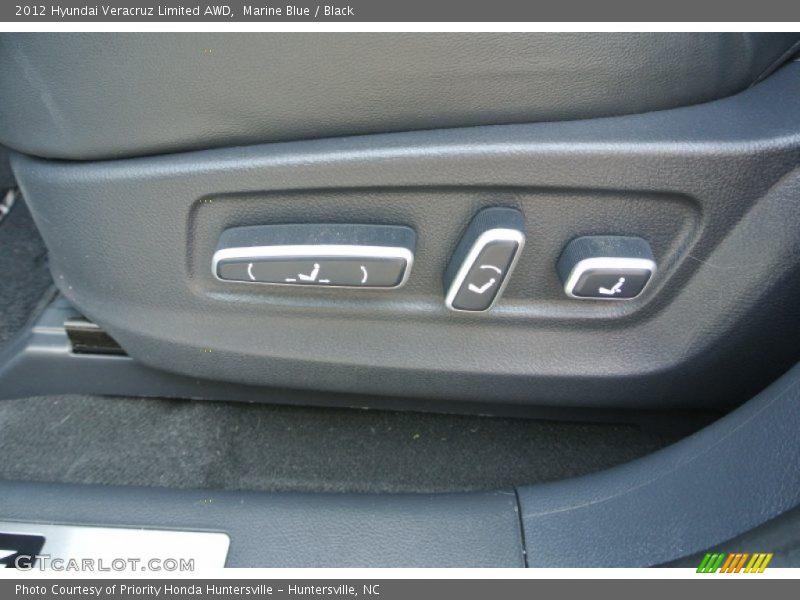 Marine Blue / Black 2012 Hyundai Veracruz Limited AWD