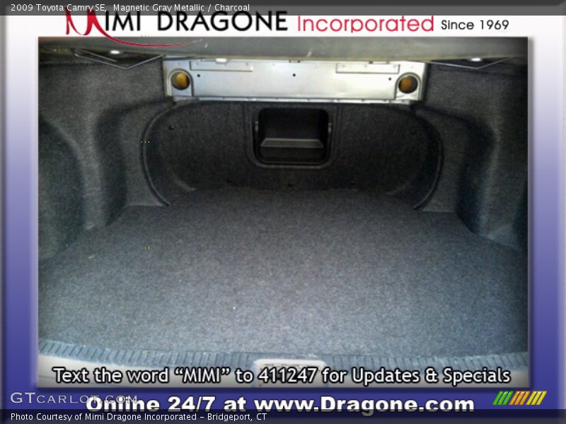 Magnetic Gray Metallic / Charcoal 2009 Toyota Camry SE