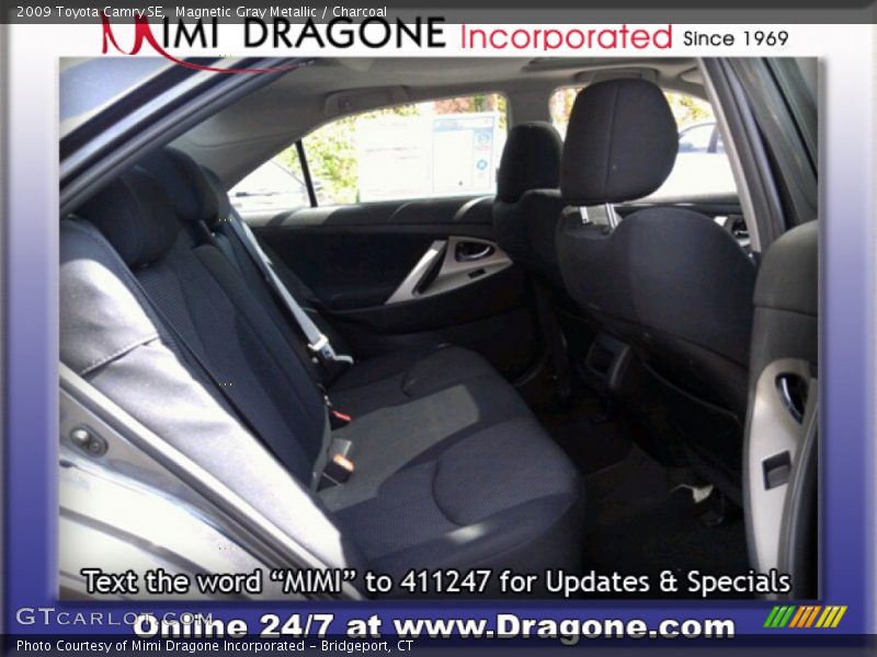 Magnetic Gray Metallic / Charcoal 2009 Toyota Camry SE