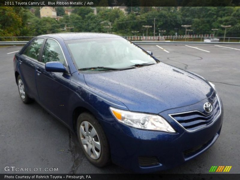 Blue Ribbon Metallic / Ash 2011 Toyota Camry LE