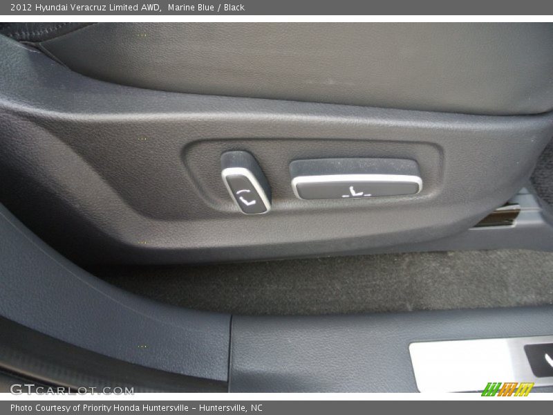 Marine Blue / Black 2012 Hyundai Veracruz Limited AWD