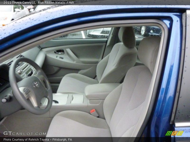 Blue Ribbon Metallic / Ash 2011 Toyota Camry LE