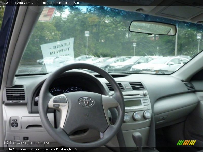 Blue Ribbon Metallic / Ash 2011 Toyota Camry LE