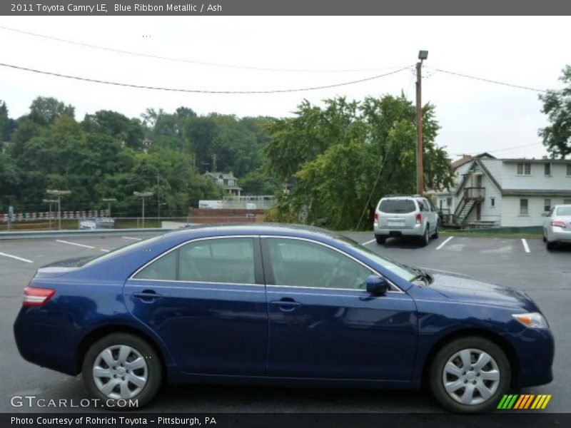 Blue Ribbon Metallic / Ash 2011 Toyota Camry LE