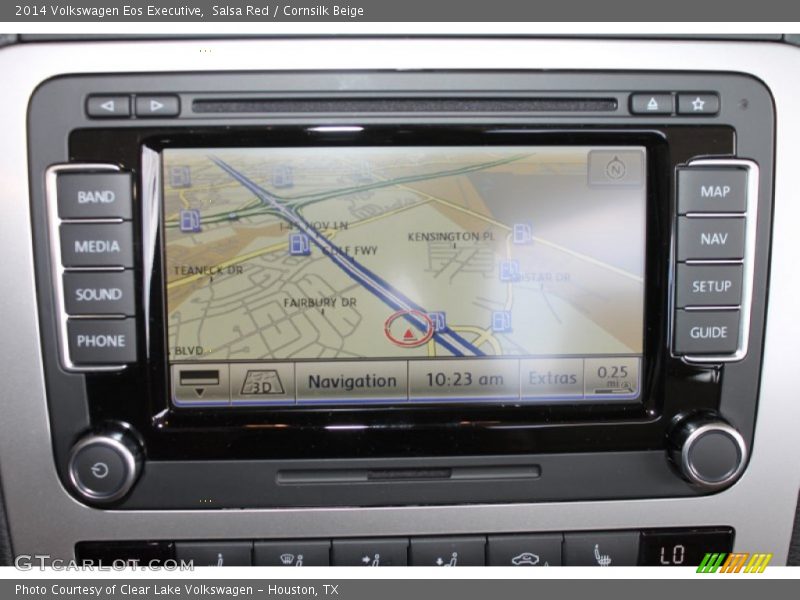 Salsa Red / Cornsilk Beige 2014 Volkswagen Eos Executive