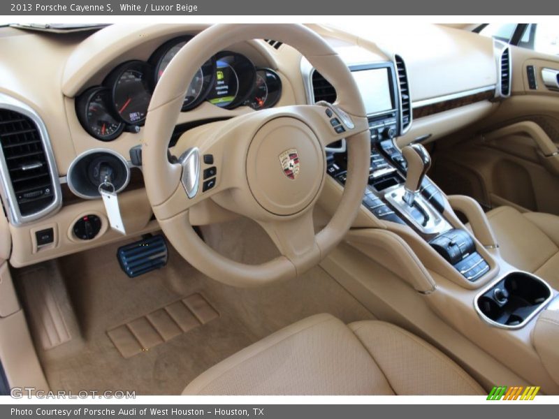  2013 Cayenne S Luxor Beige Interior