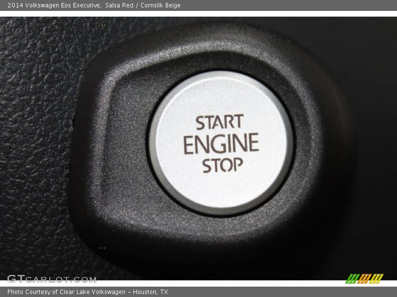 Salsa Red / Cornsilk Beige 2014 Volkswagen Eos Executive