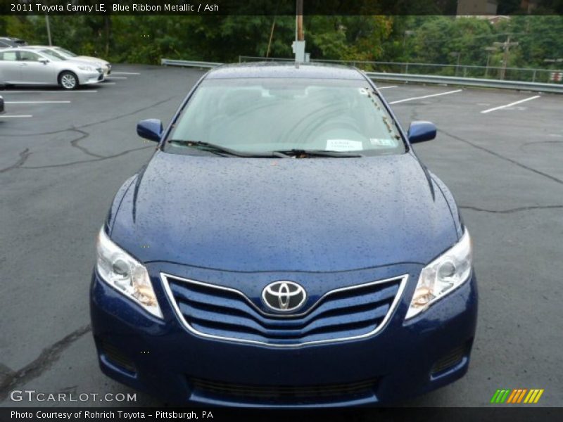 Blue Ribbon Metallic / Ash 2011 Toyota Camry LE
