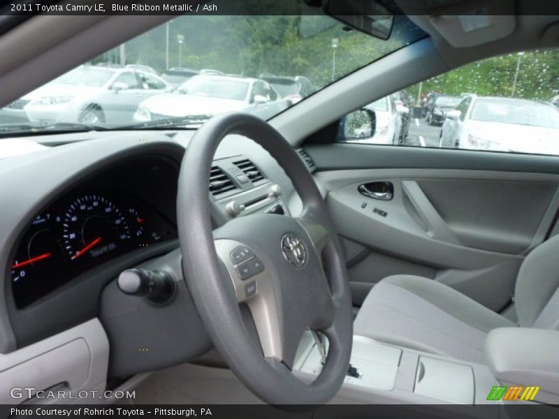Blue Ribbon Metallic / Ash 2011 Toyota Camry LE