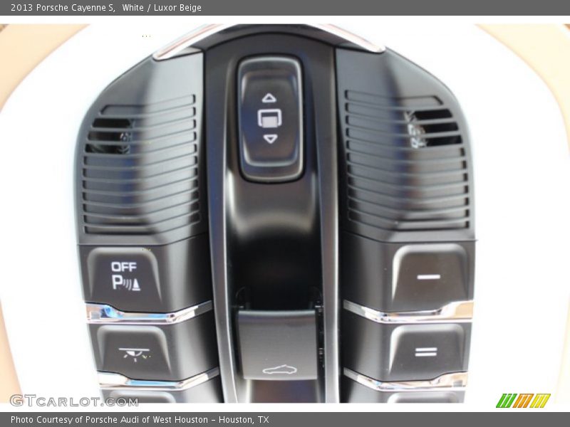 Controls of 2013 Cayenne S