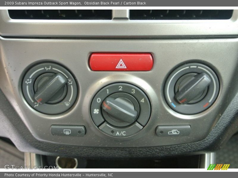 Obsidian Black Pearl / Carbon Black 2009 Subaru Impreza Outback Sport Wagon