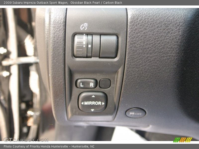 Obsidian Black Pearl / Carbon Black 2009 Subaru Impreza Outback Sport Wagon