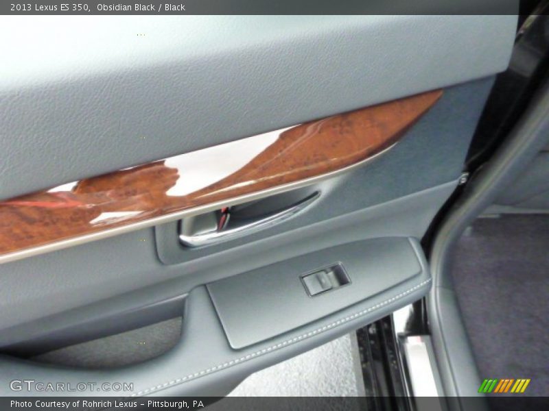 Obsidian Black / Black 2013 Lexus ES 350