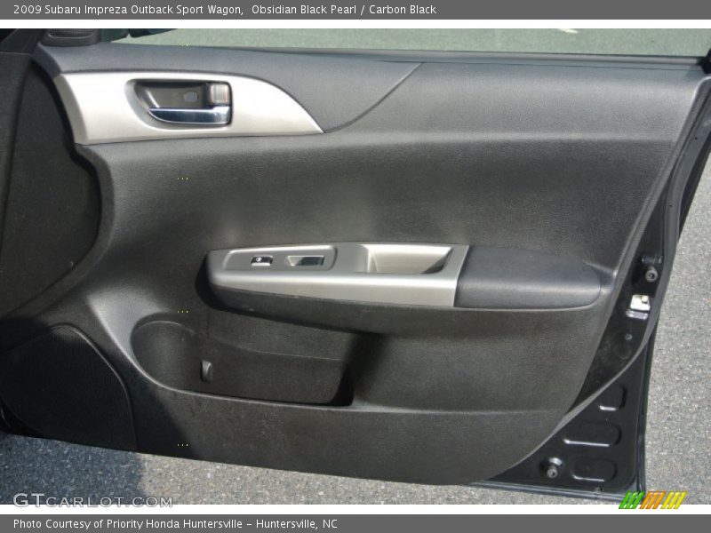 Obsidian Black Pearl / Carbon Black 2009 Subaru Impreza Outback Sport Wagon