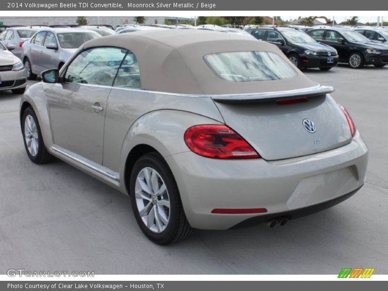  2014 Beetle TDI Convertible Moonrock Silver Metallic