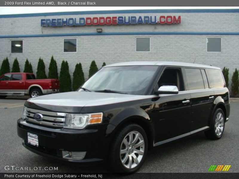 Black / Charcoal Black 2009 Ford Flex Limited AWD