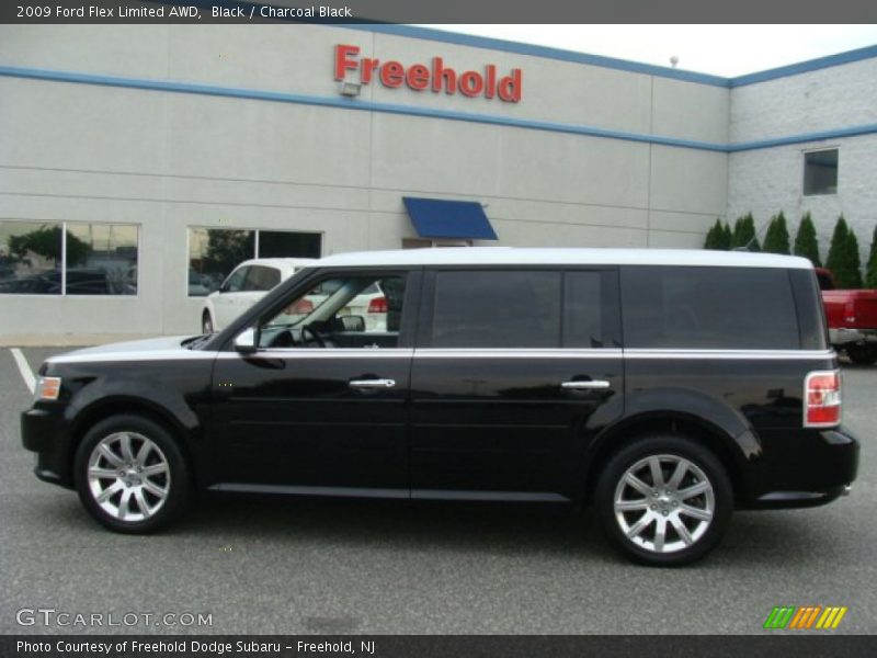 Black / Charcoal Black 2009 Ford Flex Limited AWD