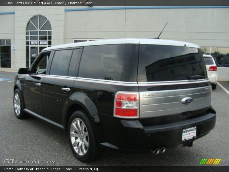 Black / Charcoal Black 2009 Ford Flex Limited AWD