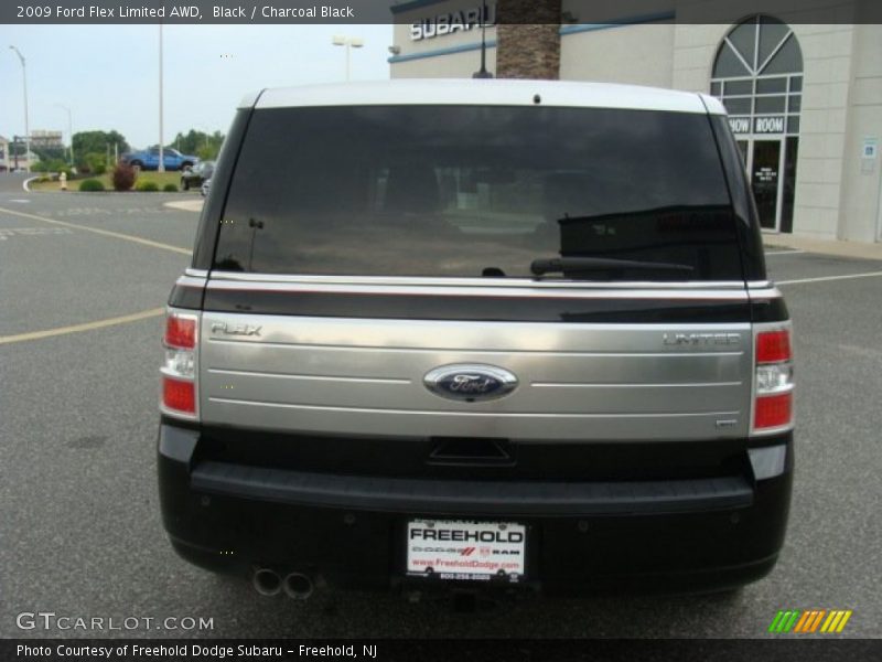 Black / Charcoal Black 2009 Ford Flex Limited AWD