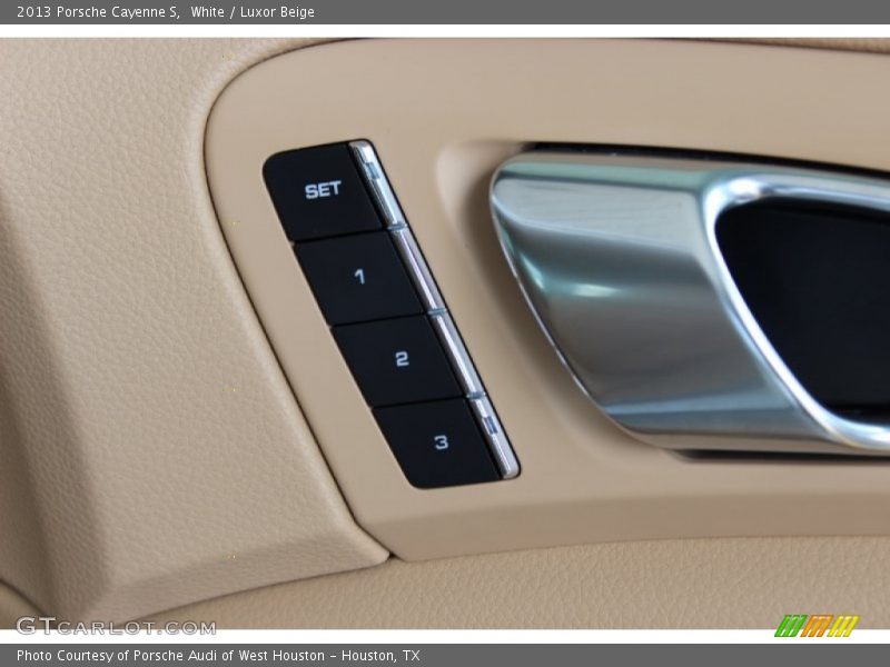 Controls of 2013 Cayenne S