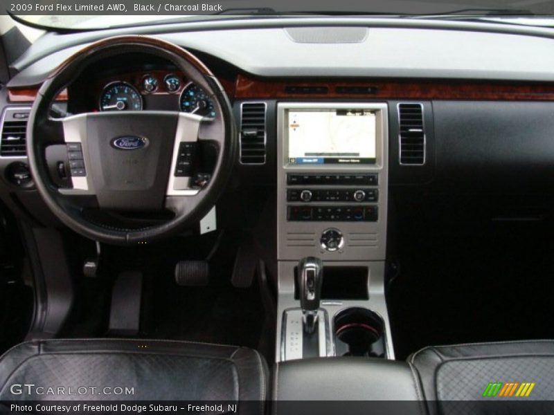 Black / Charcoal Black 2009 Ford Flex Limited AWD
