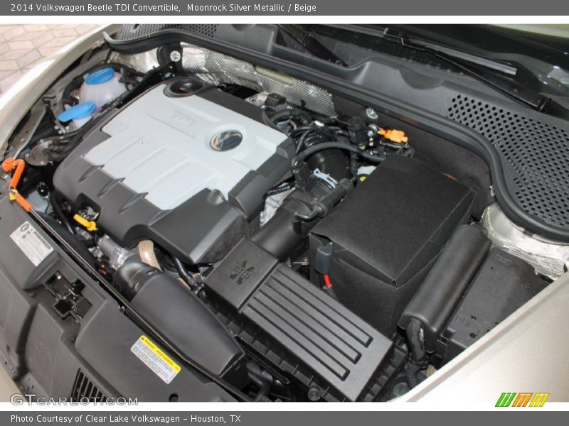  2014 Beetle TDI Convertible Engine - 2.0 Liter TDI DOHC 16-Valve Turbo-Diesel 4 Cylinder