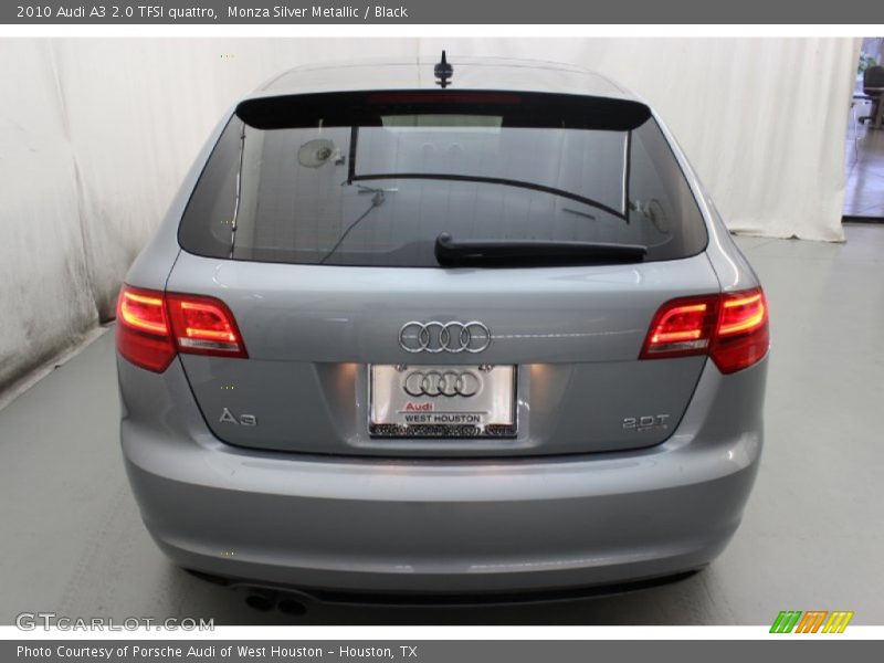 Monza Silver Metallic / Black 2010 Audi A3 2.0 TFSI quattro