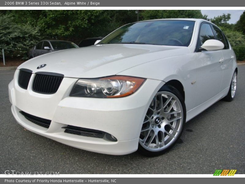 Alpine White / Beige 2006 BMW 3 Series 330i Sedan