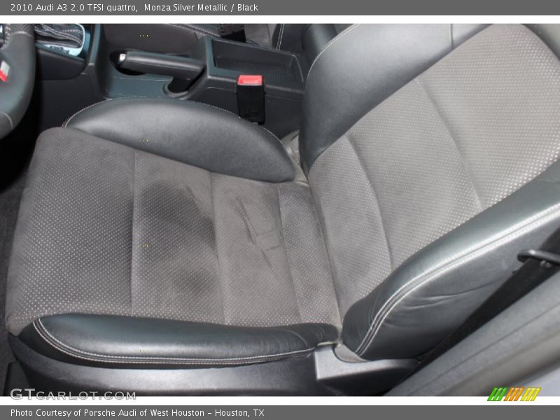 Monza Silver Metallic / Black 2010 Audi A3 2.0 TFSI quattro