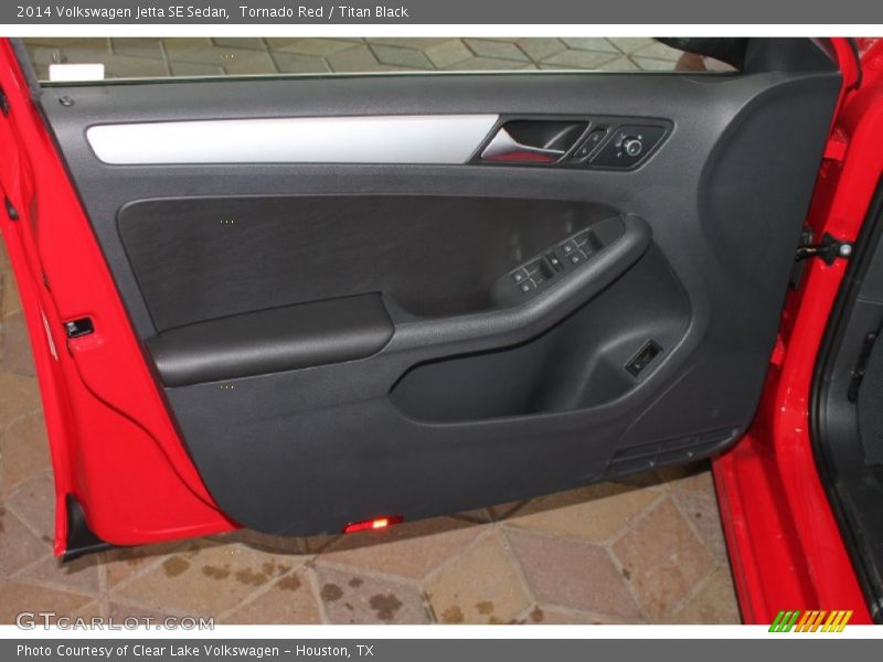Tornado Red / Titan Black 2014 Volkswagen Jetta SE Sedan