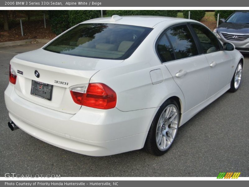 Alpine White / Beige 2006 BMW 3 Series 330i Sedan