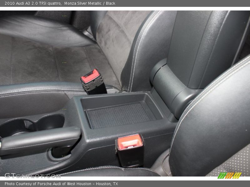Monza Silver Metallic / Black 2010 Audi A3 2.0 TFSI quattro