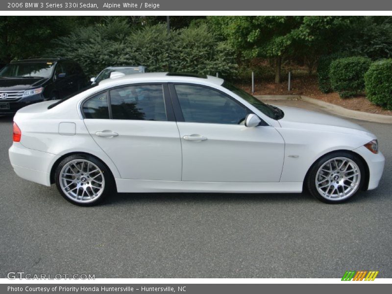 Alpine White / Beige 2006 BMW 3 Series 330i Sedan