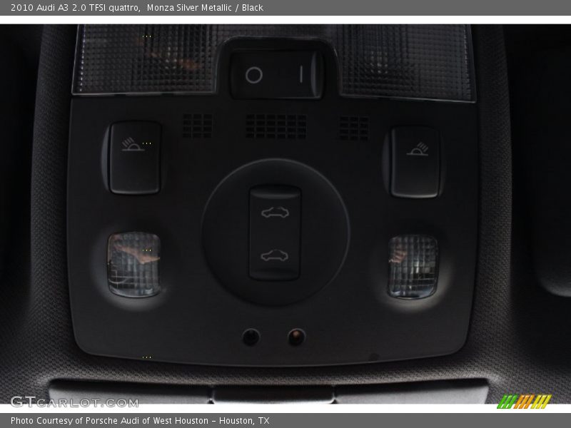 Monza Silver Metallic / Black 2010 Audi A3 2.0 TFSI quattro