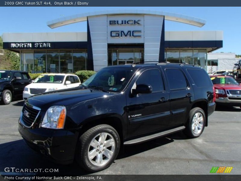 Onyx Black / Ebony 2009 GMC Yukon SLT 4x4