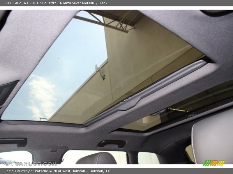 Monza Silver Metallic / Black 2010 Audi A3 2.0 TFSI quattro