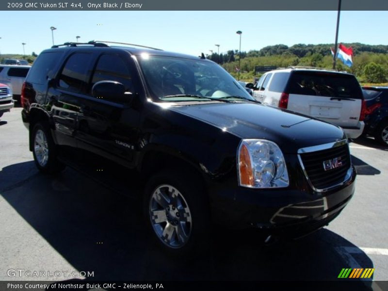 Onyx Black / Ebony 2009 GMC Yukon SLT 4x4