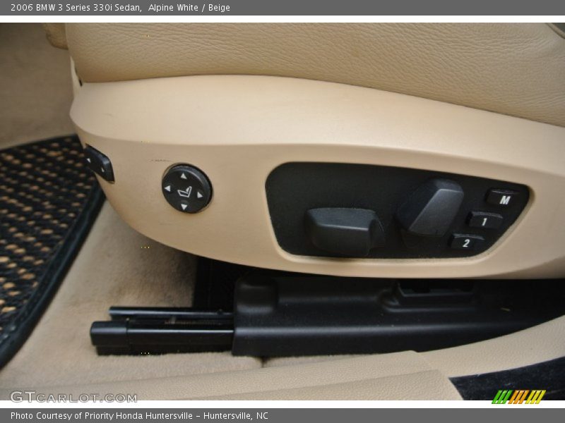 Alpine White / Beige 2006 BMW 3 Series 330i Sedan