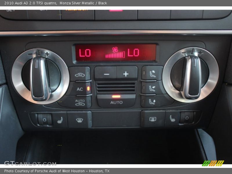 Monza Silver Metallic / Black 2010 Audi A3 2.0 TFSI quattro