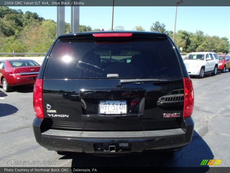 Onyx Black / Ebony 2009 GMC Yukon SLT 4x4